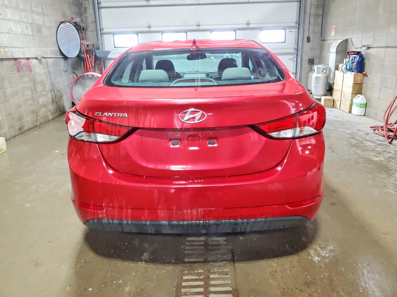 2015 Hyundai Elantra Se Красный vin: KMHDH4AE1FU332957