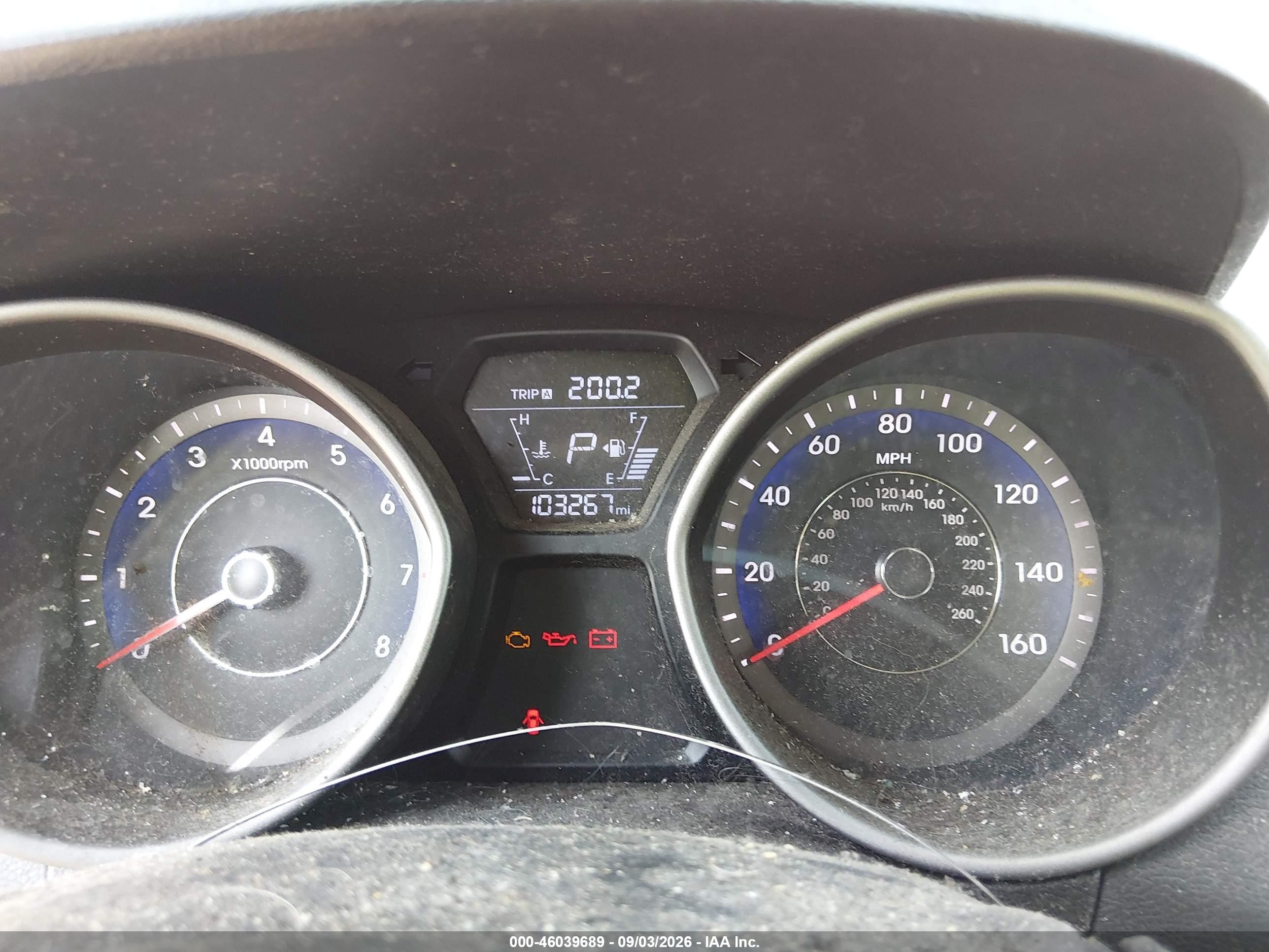 2015 Hyundai Elantra Se Красный vin: KMHDH4AE1FU354814