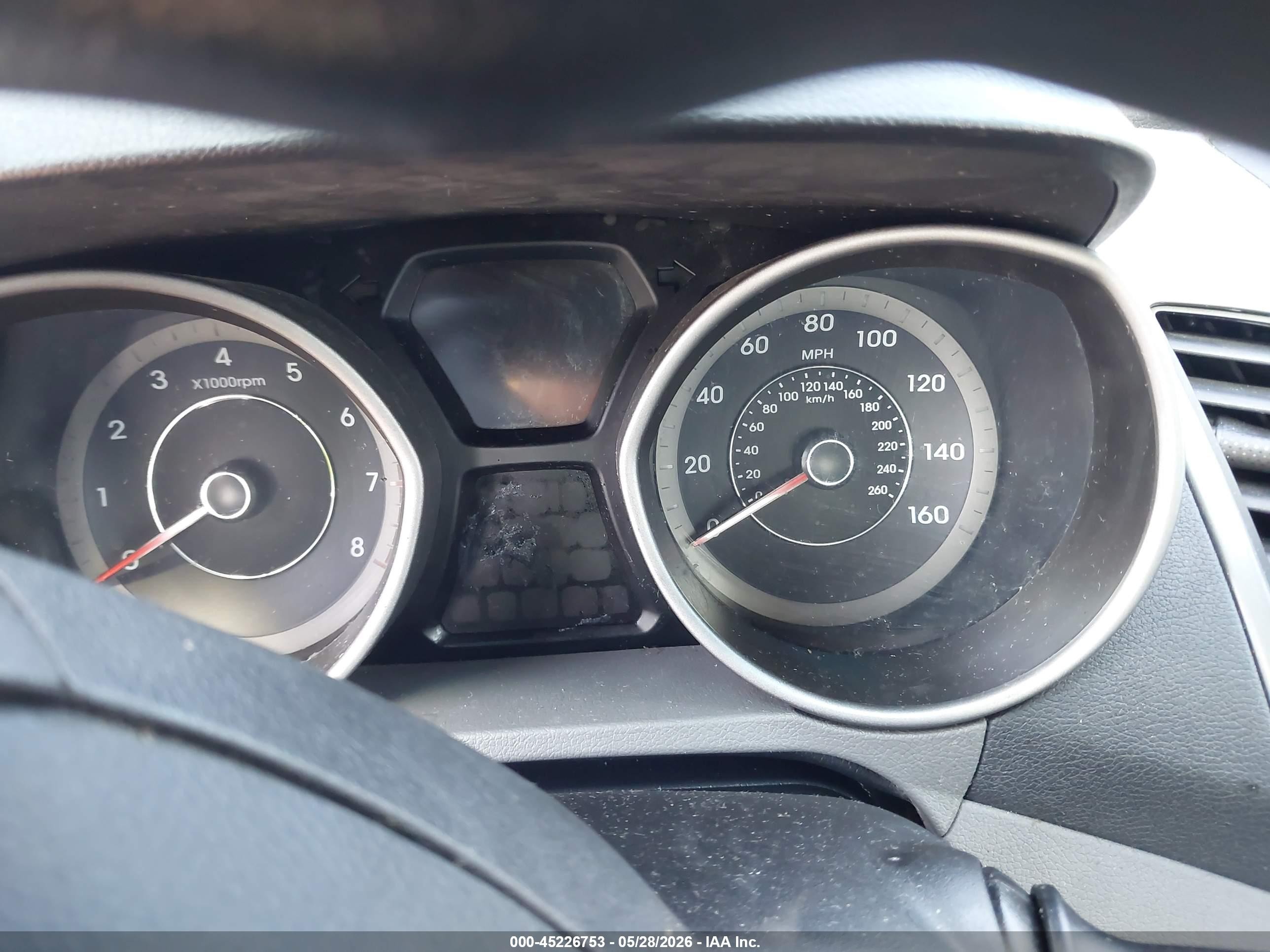 2015 Hyundai Elantra Se Blue vin: KMHDH4AE1FU360466