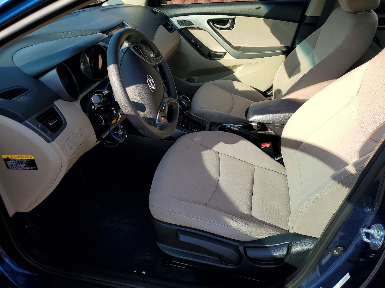 2015 Hyundai Elantra Se Blue vin: KMHDH4AE1FU377980