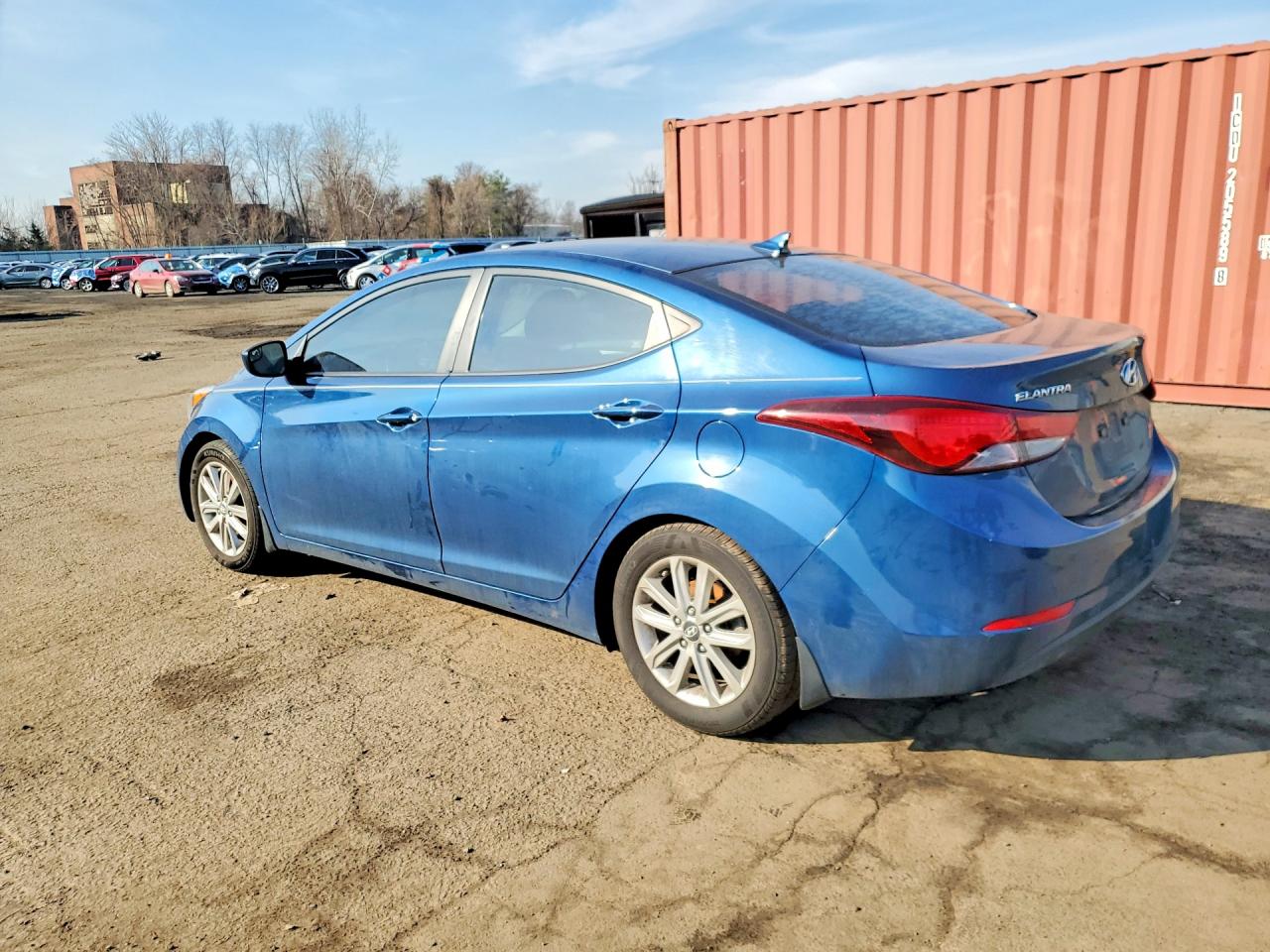 2015 Hyundai Elantra Se Blue vin: KMHDH4AE1FU377980