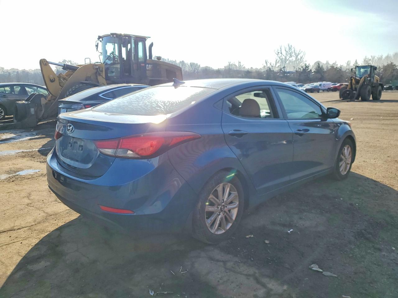 2015 Hyundai Elantra Se Blue vin: KMHDH4AE1FU377980