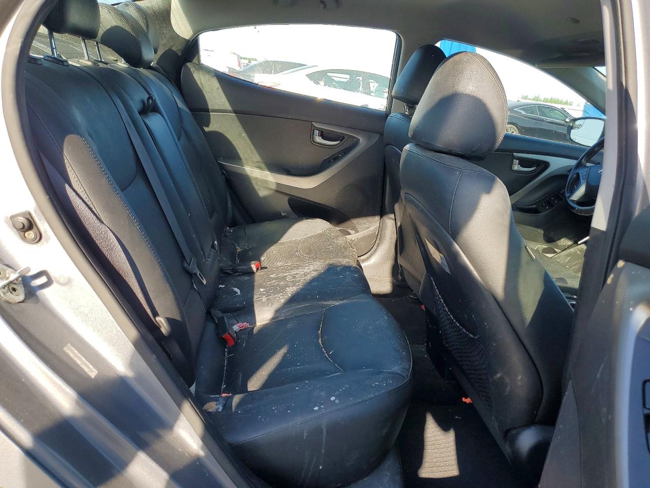 2015 Hyundai Elantra Limited Gray vin: KMHDH4AE1FU389658