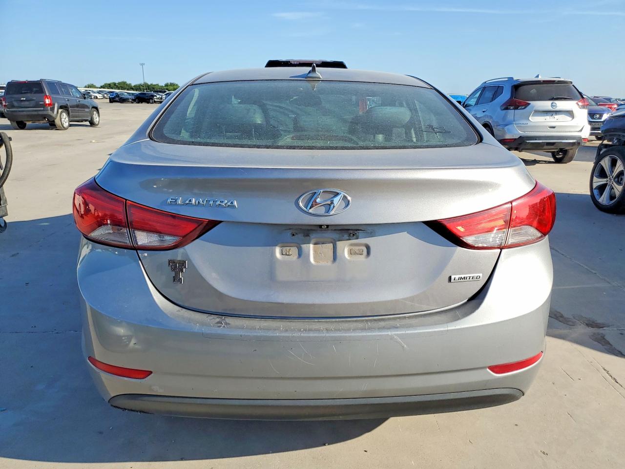 2015 Hyundai Elantra Limited Gray vin: KMHDH4AE1FU389658