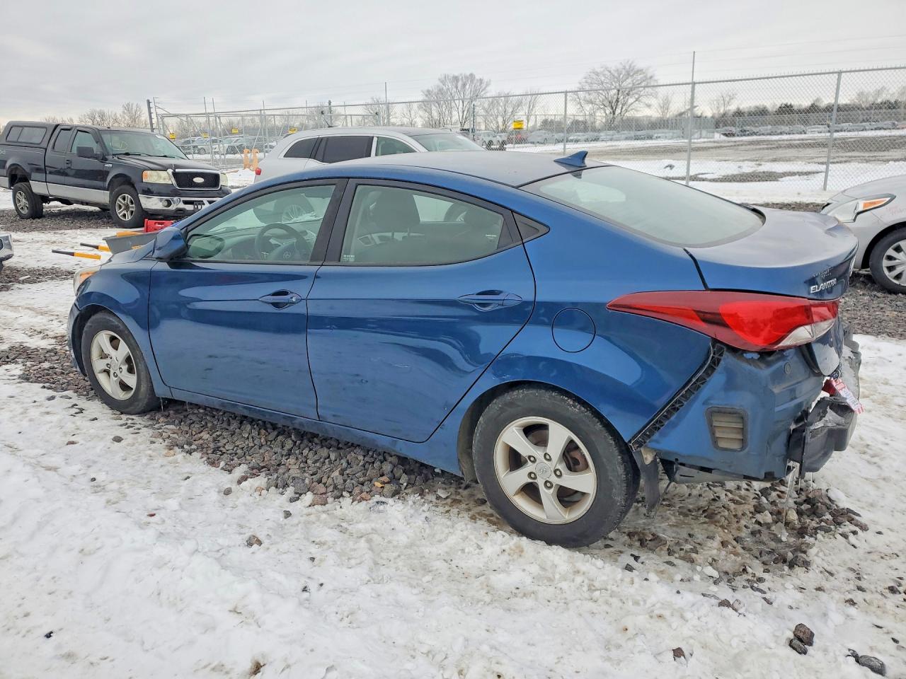 2015 Hyundai Elantra Se Blue vin: KMHDH4AE1FU423551