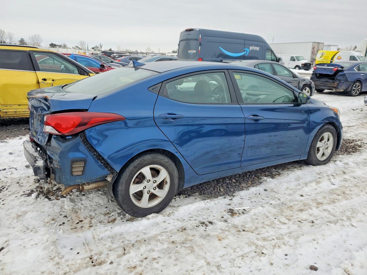 2015 Hyundai Elantra Se Blue vin: KMHDH4AE1FU423551