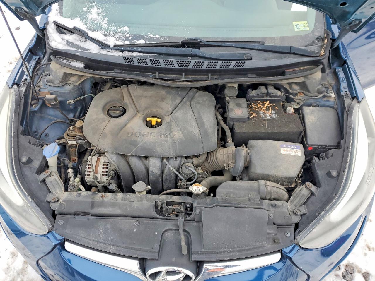 2015 Hyundai Elantra Se Blue vin: KMHDH4AE1FU423551