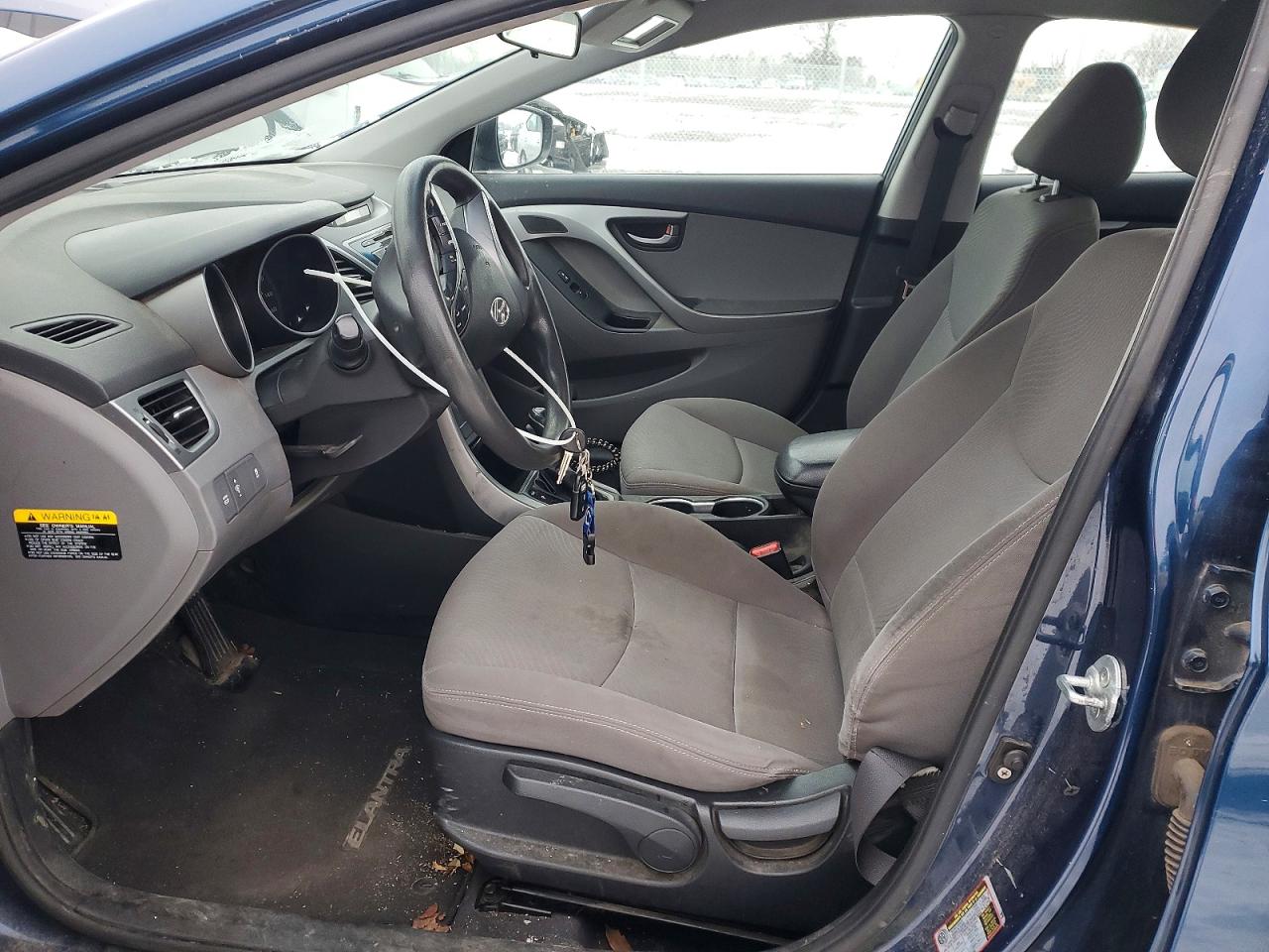 2015 Hyundai Elantra Se Blue vin: KMHDH4AE1FU423551