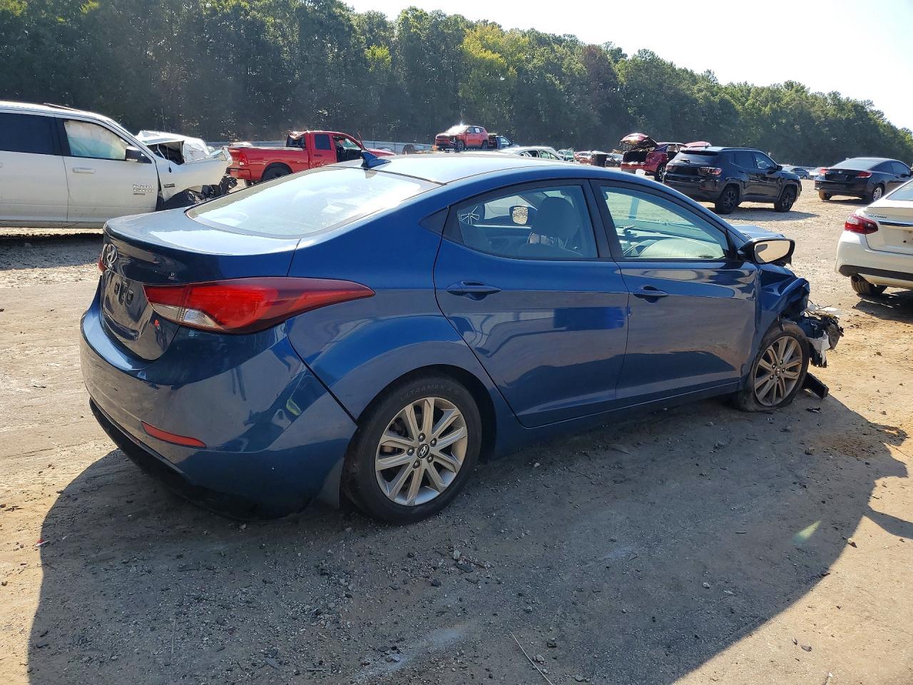 2015 Hyundai Elantra Se Blue vin: KMHDH4AE1FU451608