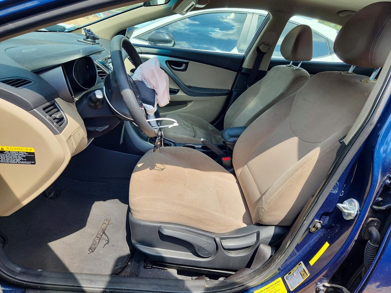 2015 Hyundai Elantra Se Blue vin: KMHDH4AE1FU451608