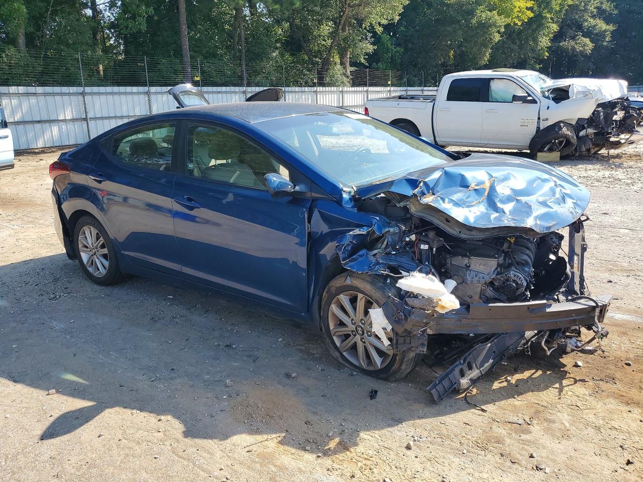 2015 Hyundai Elantra Se Blue vin: KMHDH4AE1FU451608