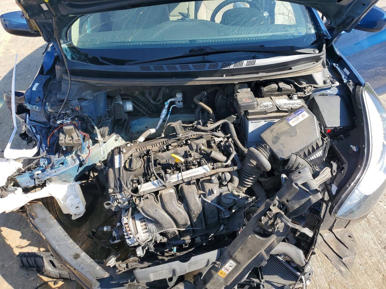 2015 Hyundai Elantra Se Blue vin: KMHDH4AE1FU451608