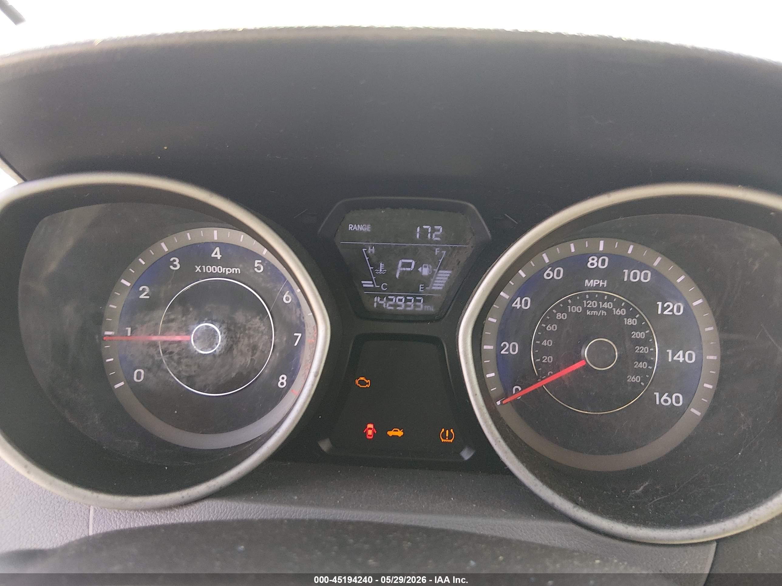 2016 Hyundai Elantra Se Blue vin: KMHDH4AE1GU503689