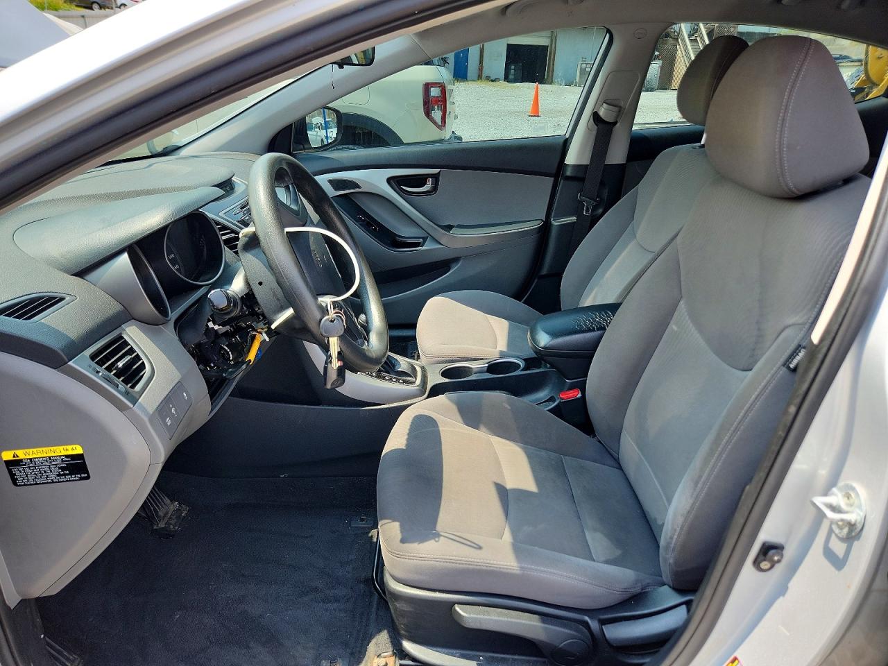 2016 Hyundai Elantra Se Silver vin: KMHDH4AE1GU545683