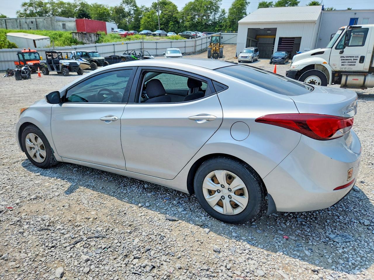 2016 Hyundai Elantra Se Silver vin: KMHDH4AE1GU545683