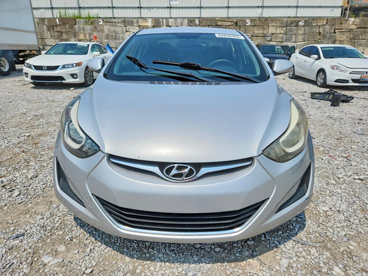 2016 Hyundai Elantra Se Silver vin: KMHDH4AE1GU545683