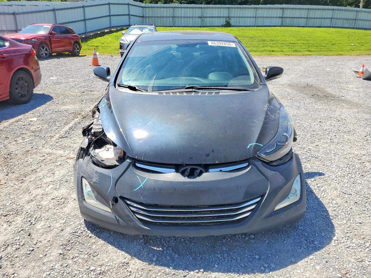2016 Hyundai Elantra Value Edition Black vin: KMHDH4AE1GU583799