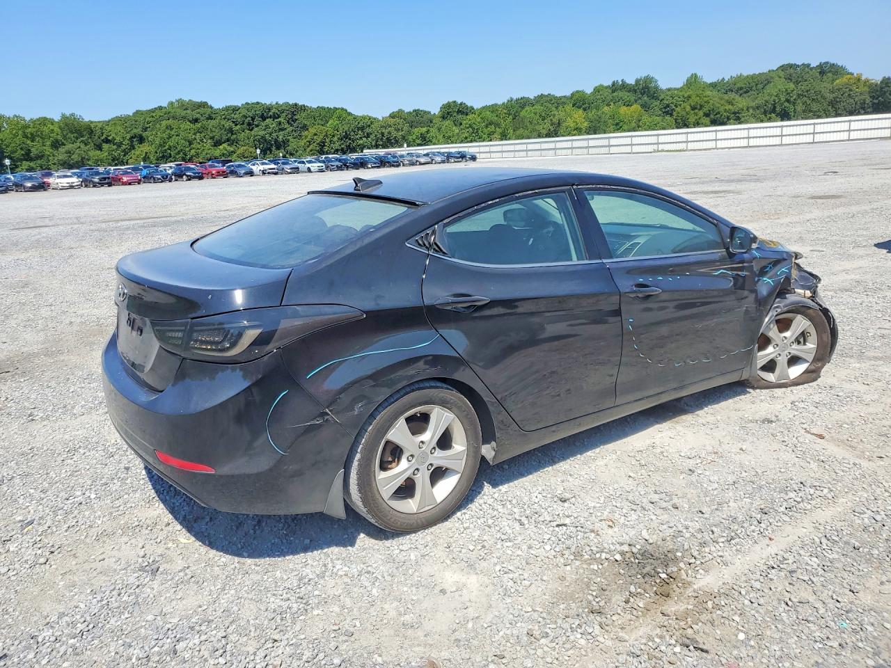 2016 Hyundai Elantra Value Edition Black vin: KMHDH4AE1GU583799