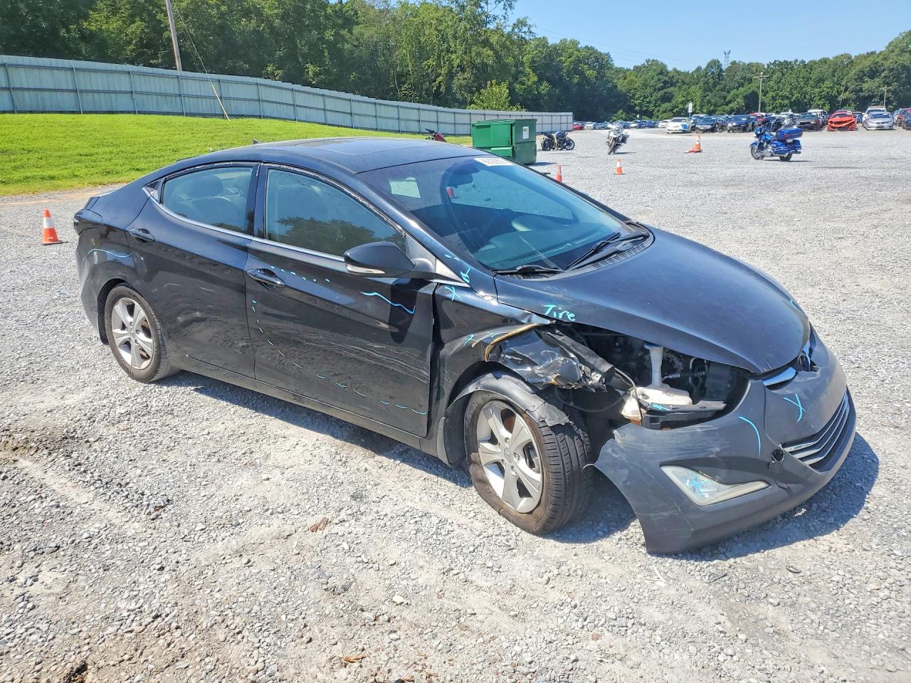 2016 Hyundai Elantra Value Edition Black vin: KMHDH4AE1GU583799