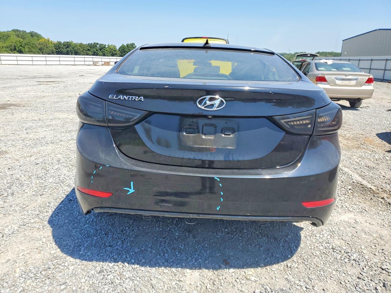2016 Hyundai Elantra Value Edition Black vin: KMHDH4AE1GU583799