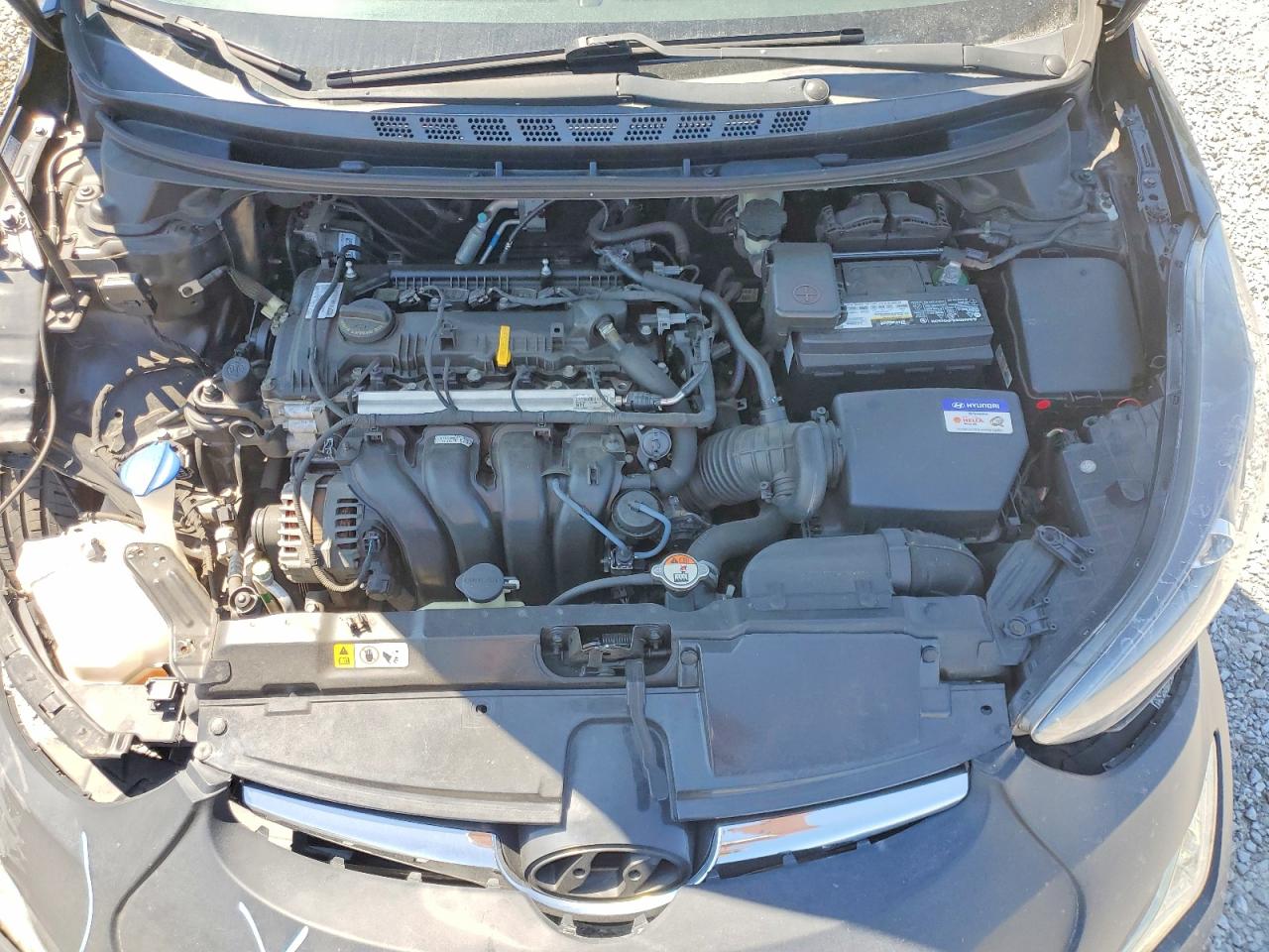 2016 Hyundai Elantra Value Edition Black vin: KMHDH4AE1GU583799