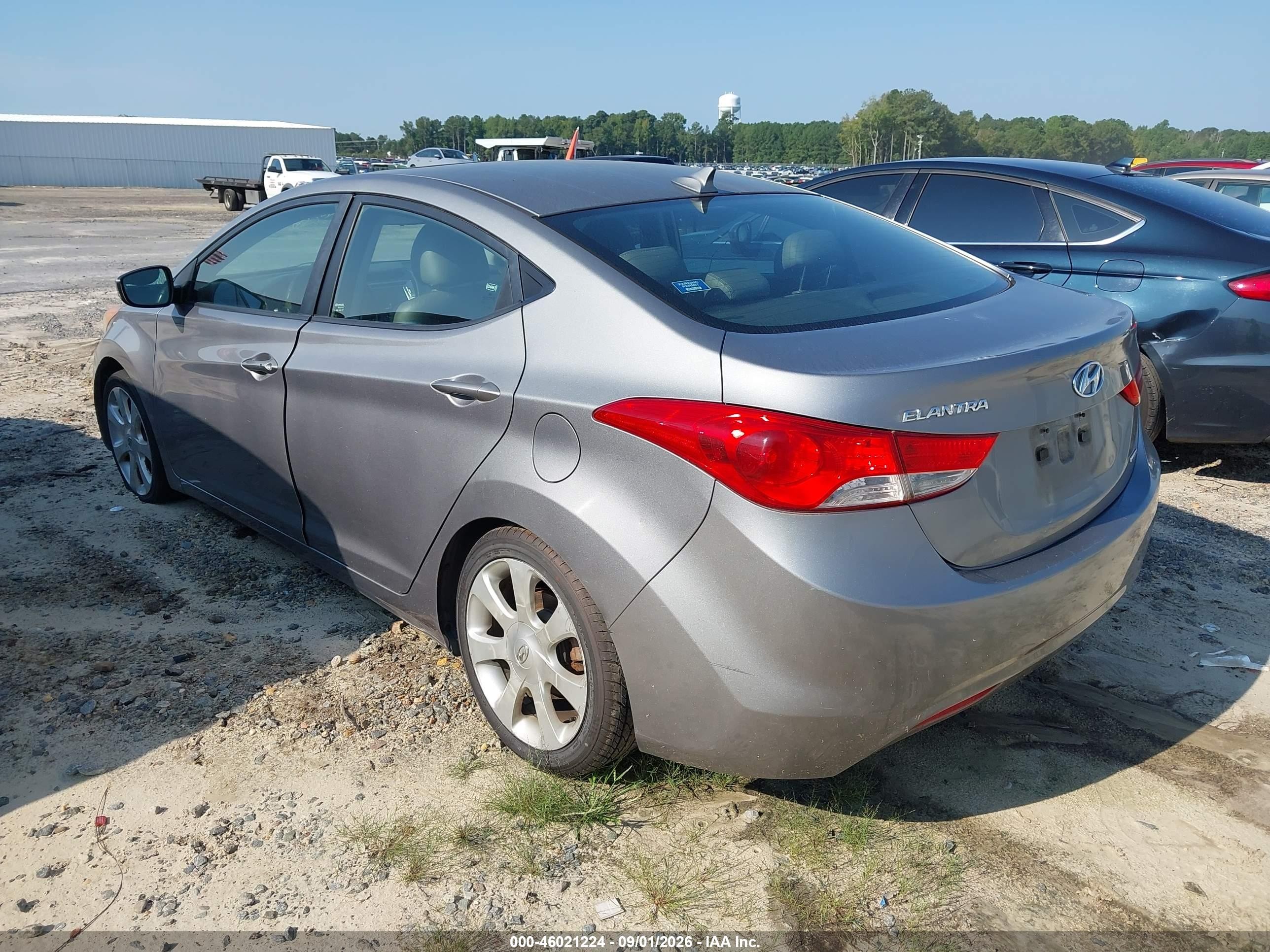 2011 Hyundai Elantra Limited (ulsan Plant) Silver vin: KMHDH4AE2BU082039