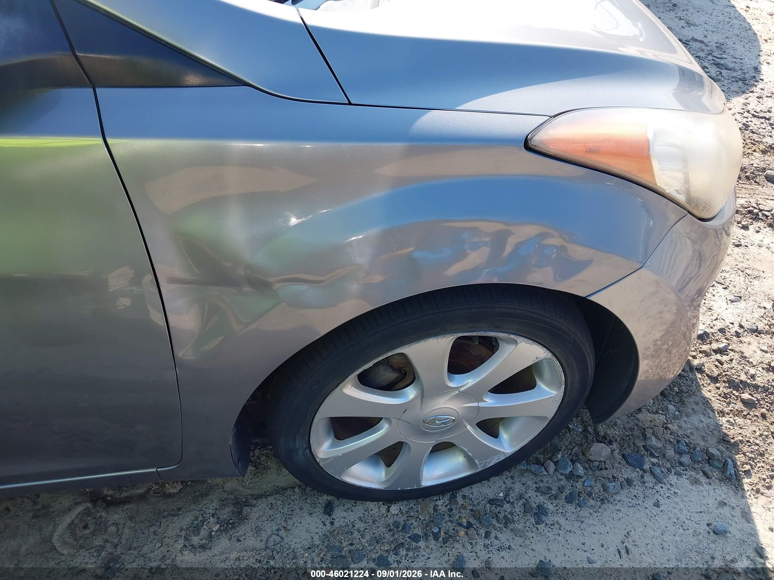 2011 Hyundai Elantra Limited (ulsan Plant) Silver vin: KMHDH4AE2BU082039