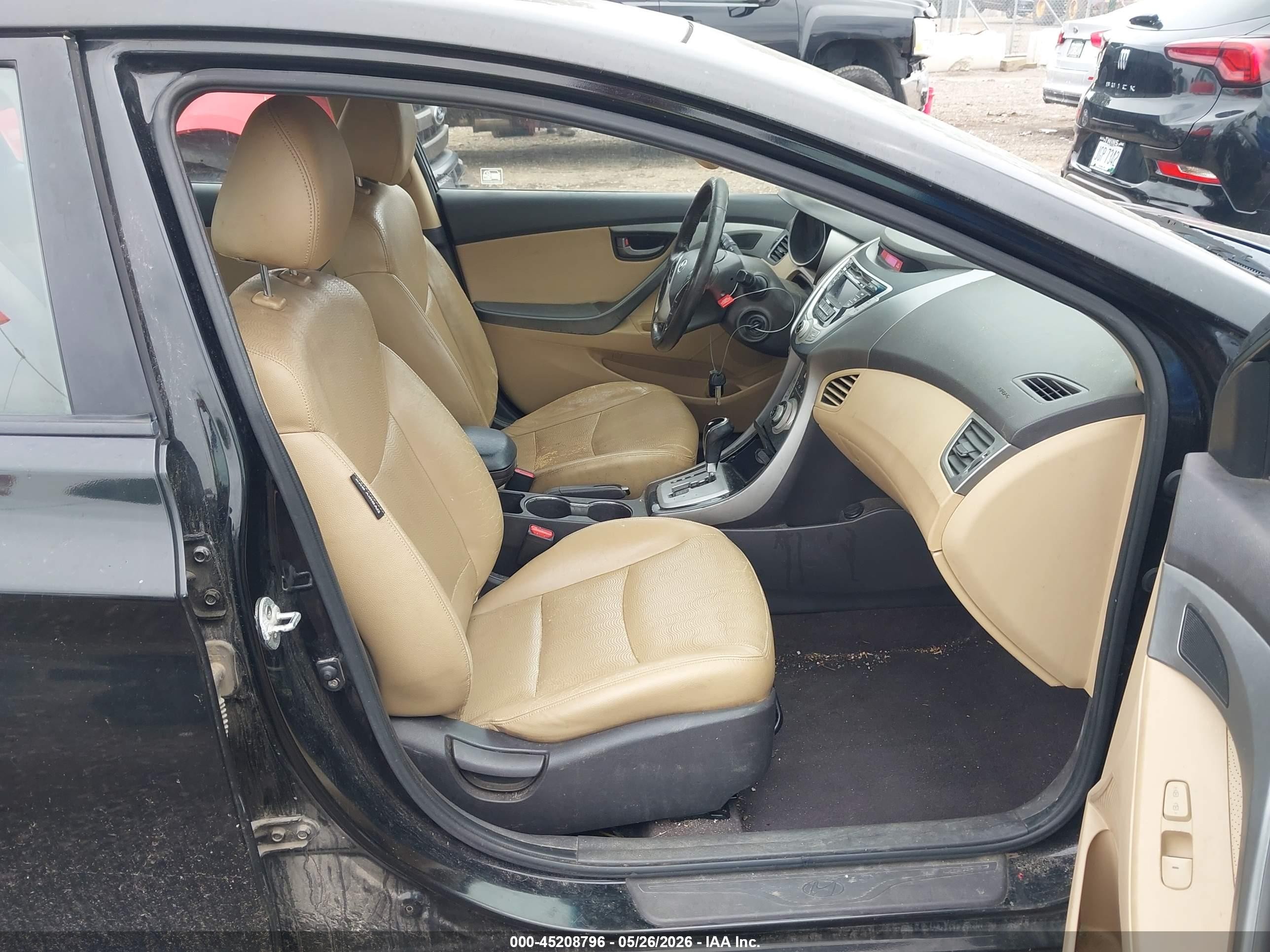 2011 Hyundai Elantra Limited (ulsan Plant) Black vin: KMHDH4AE2BU099018