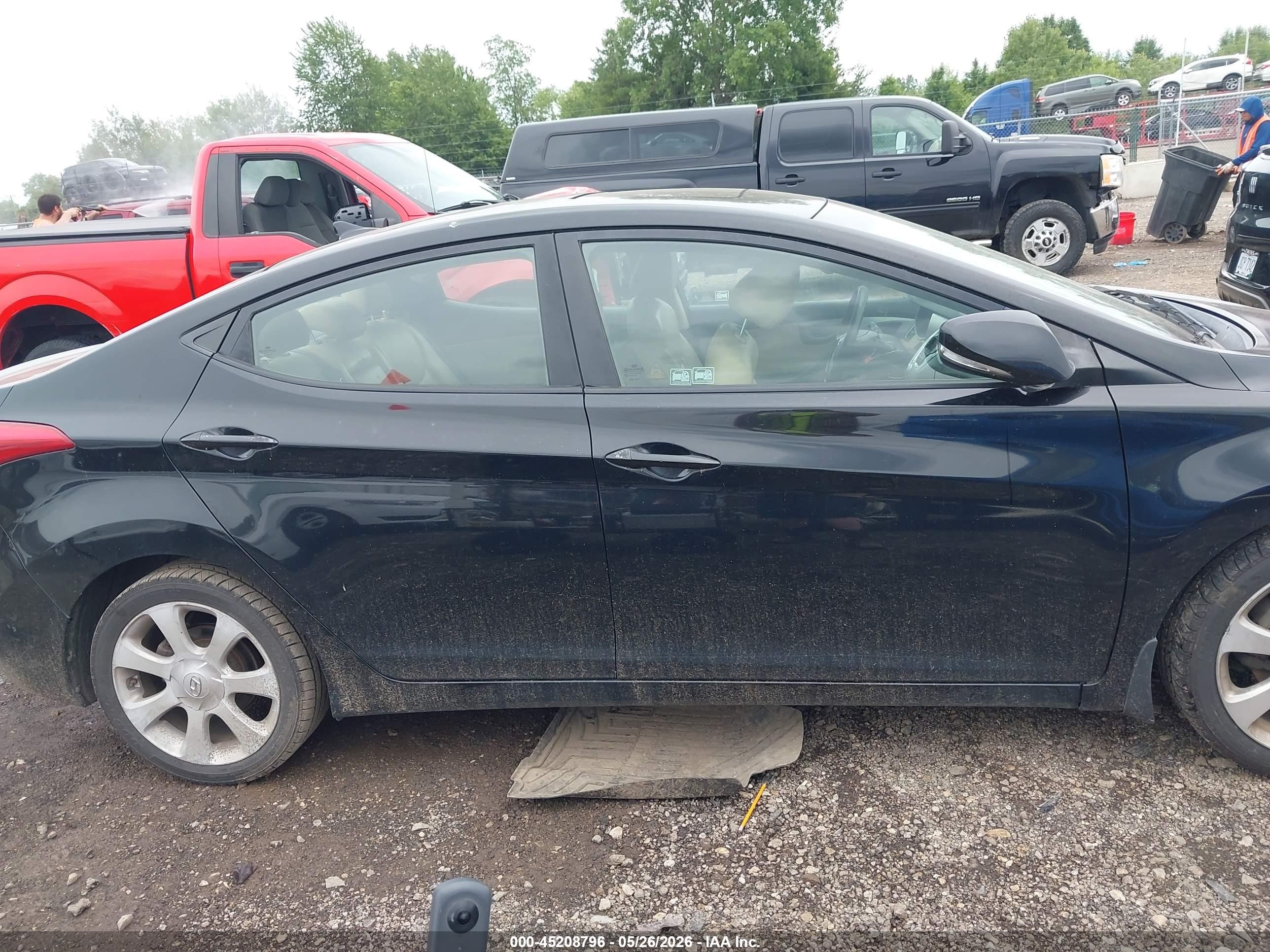 2011 Hyundai Elantra Limited (ulsan Plant) Black vin: KMHDH4AE2BU099018