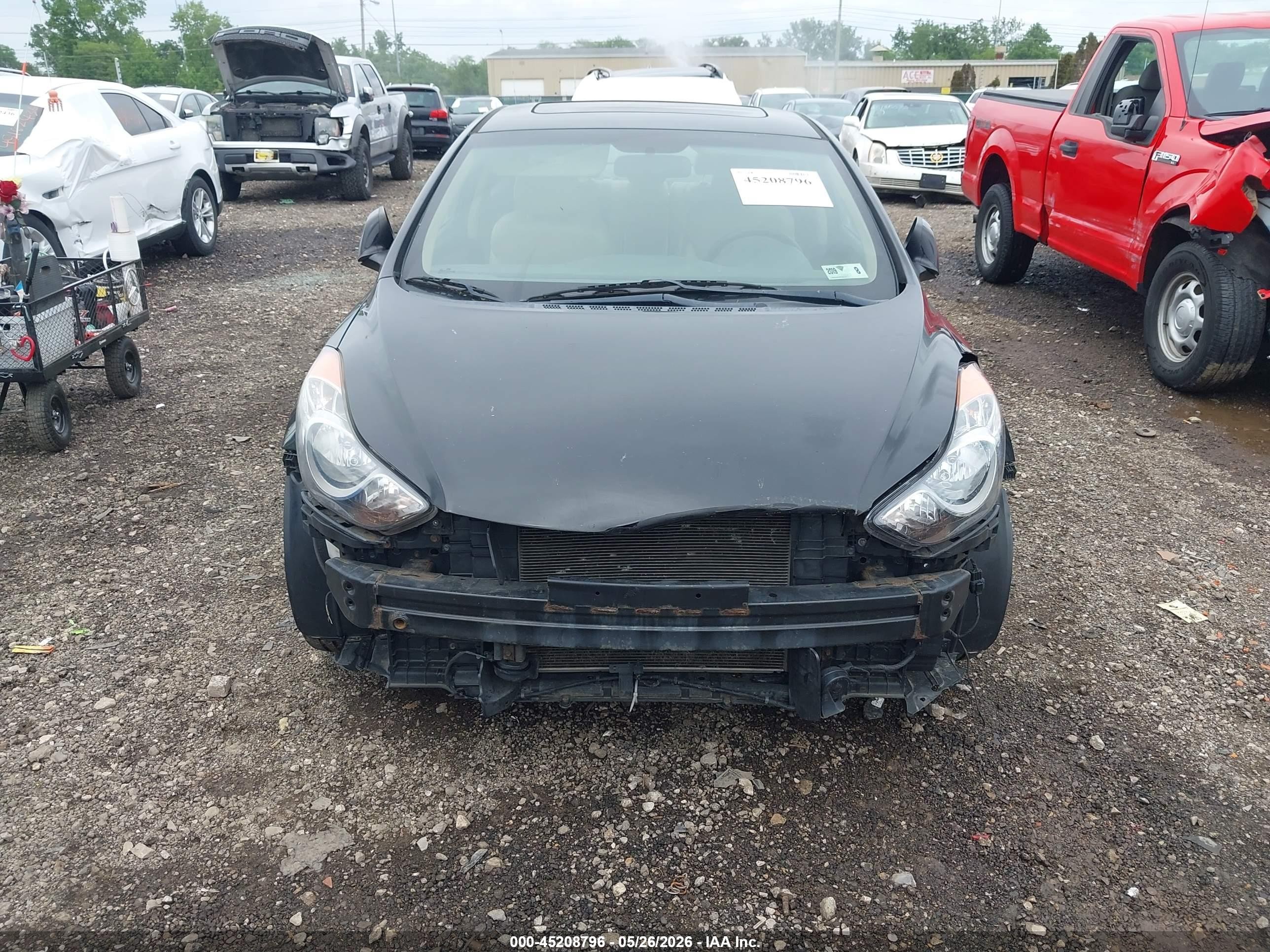 2011 Hyundai Elantra Limited (ulsan Plant) Black vin: KMHDH4AE2BU099018
