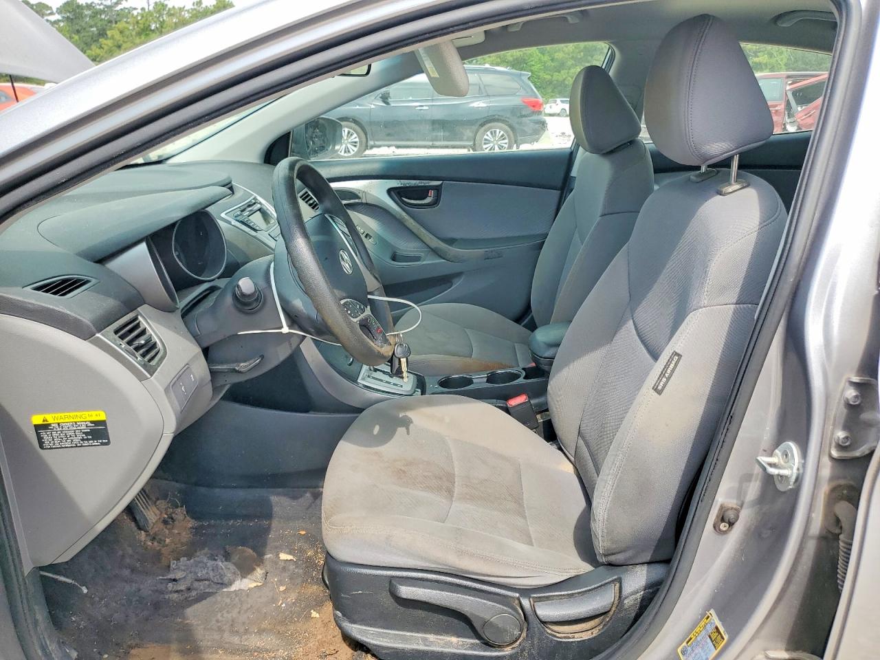 2011 Hyundai Elantra Gls Silver vin: KMHDH4AE2BU106713