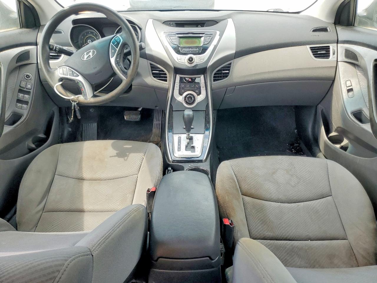 2011 Hyundai Elantra Gls Silver vin: KMHDH4AE2BU106713