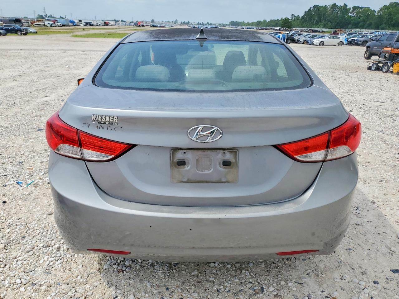 2011 Hyundai Elantra Gls Silver vin: KMHDH4AE2BU106713