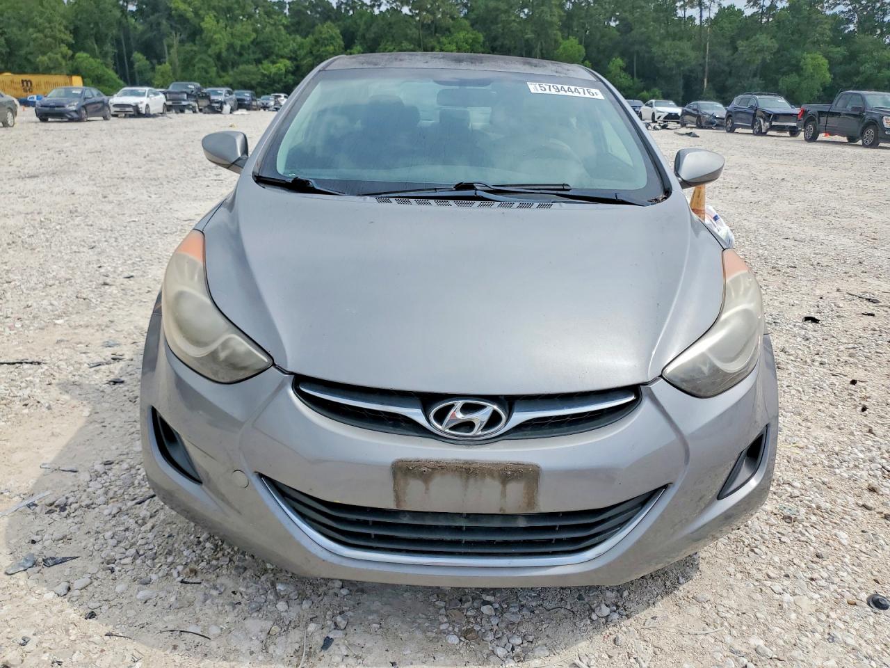 2011 Hyundai Elantra Gls Silver vin: KMHDH4AE2BU106713