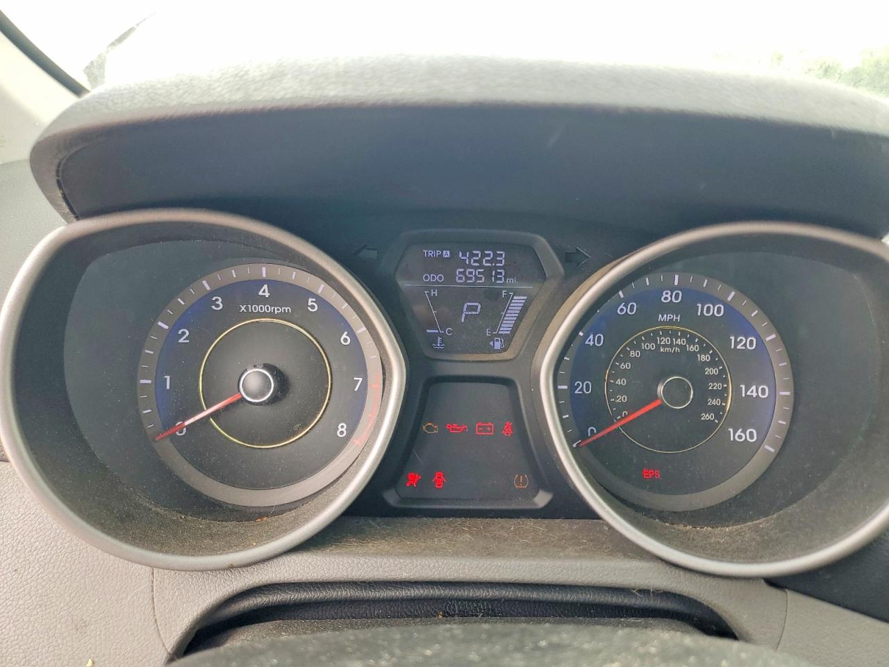 2011 Hyundai Elantra Gls Silver vin: KMHDH4AE2BU106713
