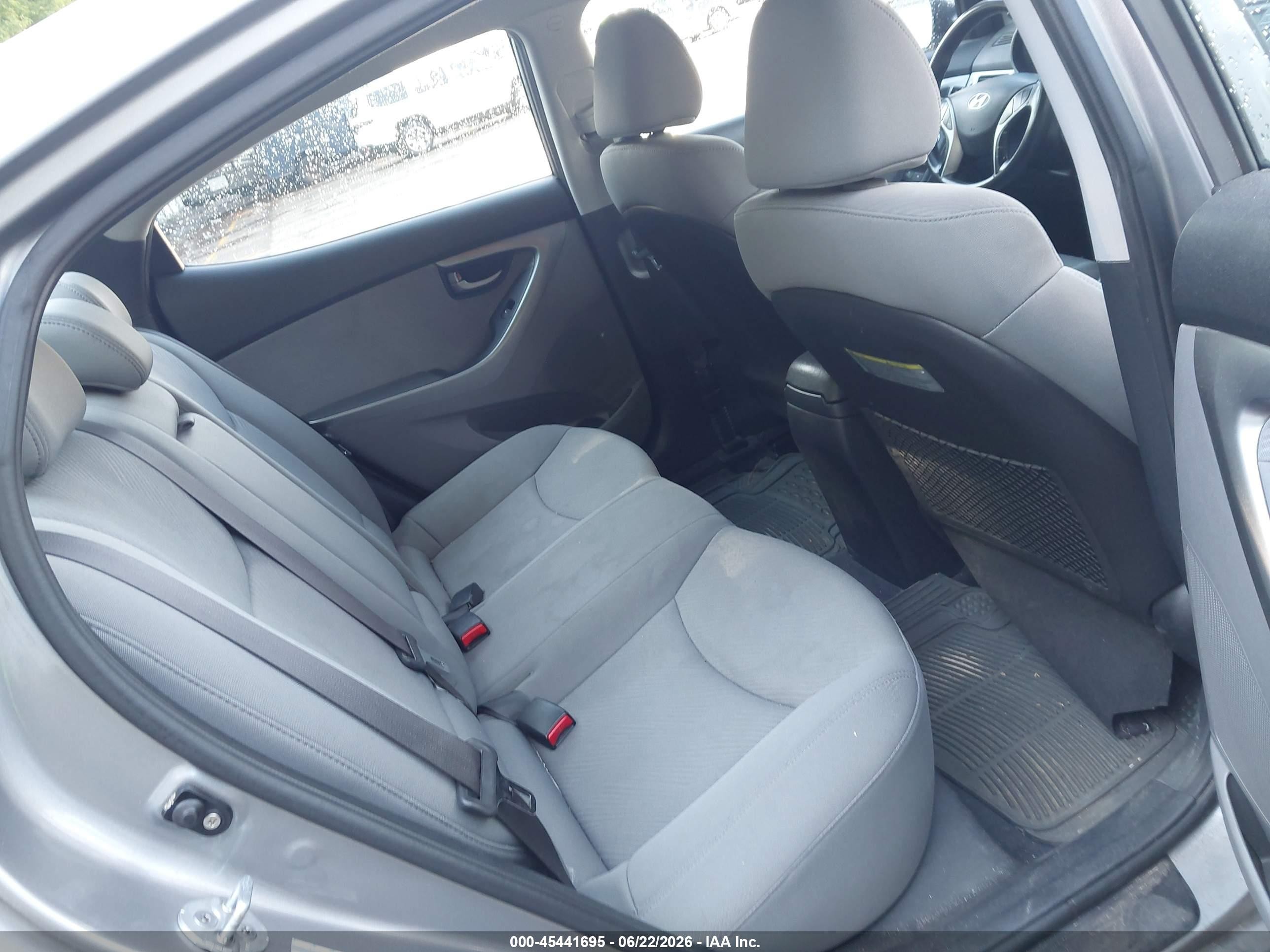 2011 Hyundai Elantra Gls (ulsan Plant) Серый vin: KMHDH4AE2BU106971