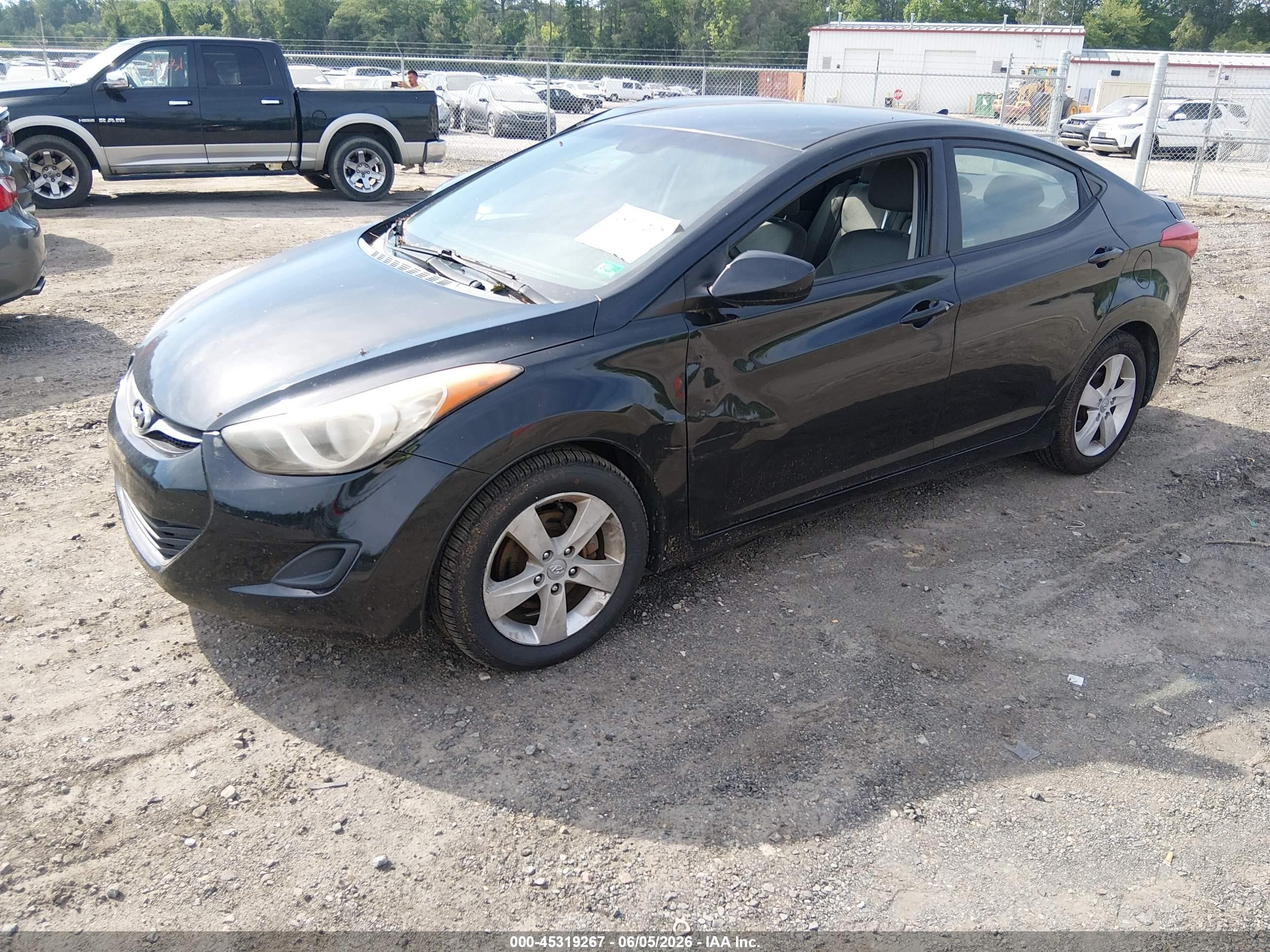 2011 Hyundai Elantra Gls (ulsan Plant) Black vin: KMHDH4AE2BU107134