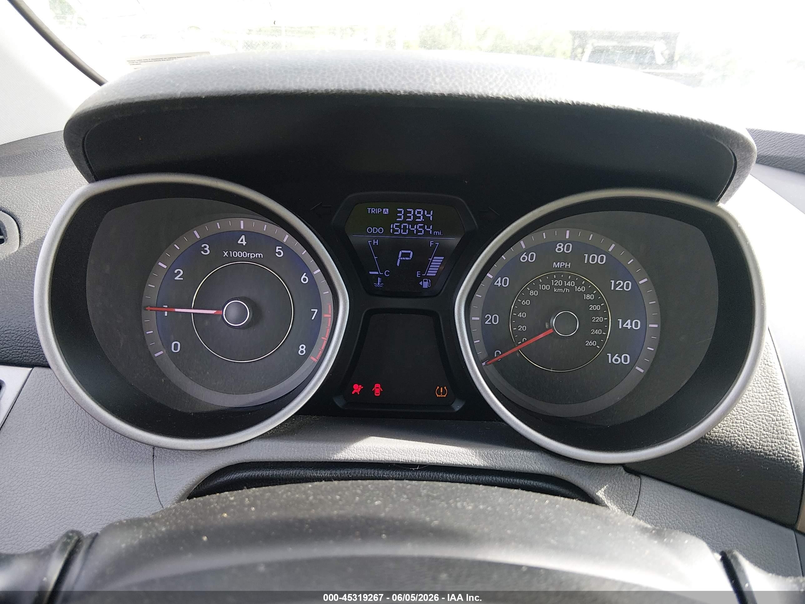2011 Hyundai Elantra Gls (ulsan Plant) Black vin: KMHDH4AE2BU107134