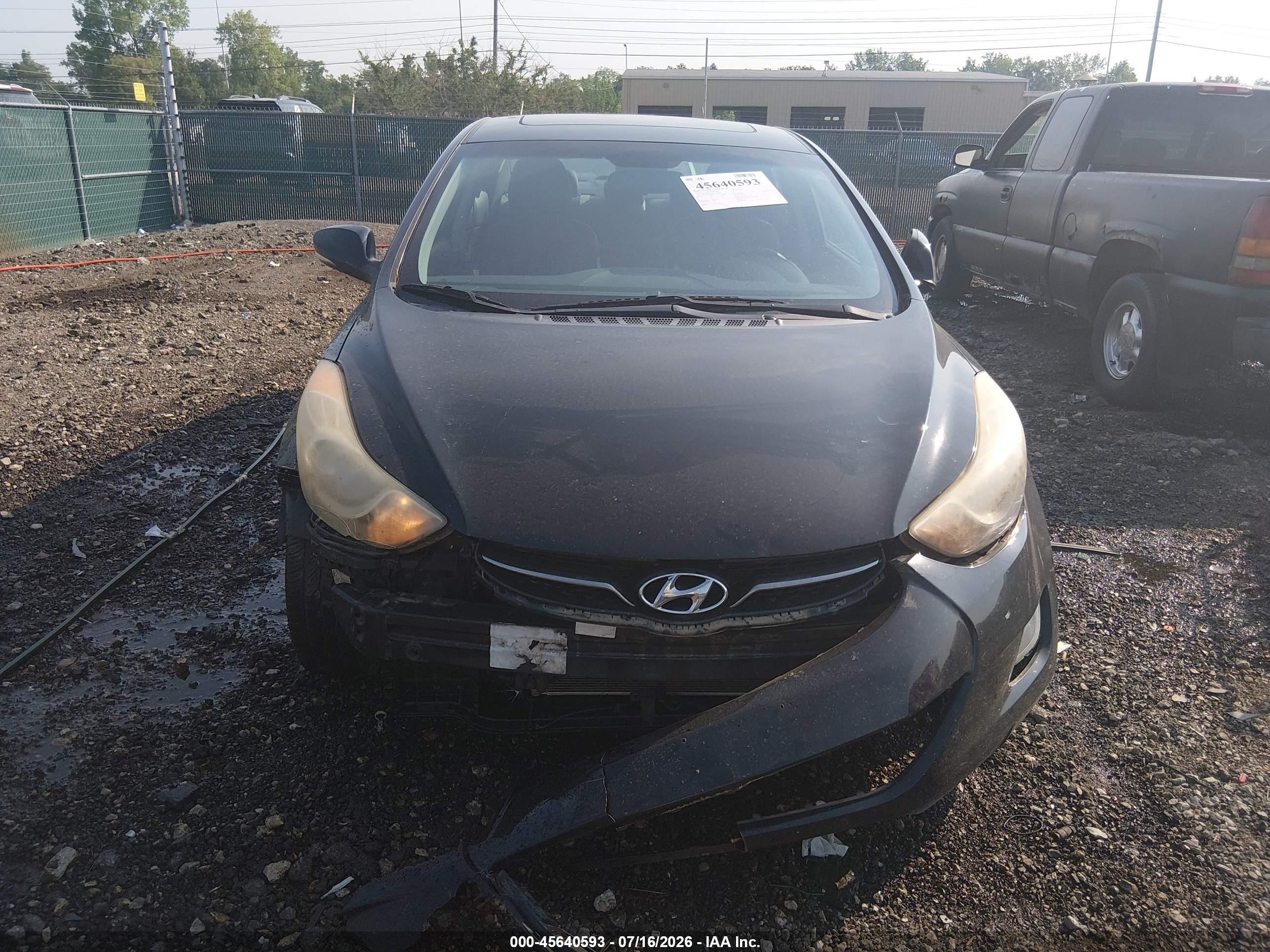 2011 Hyundai Elantra Limited (ulsan Plant) Black vin: KMHDH4AE2BU108980