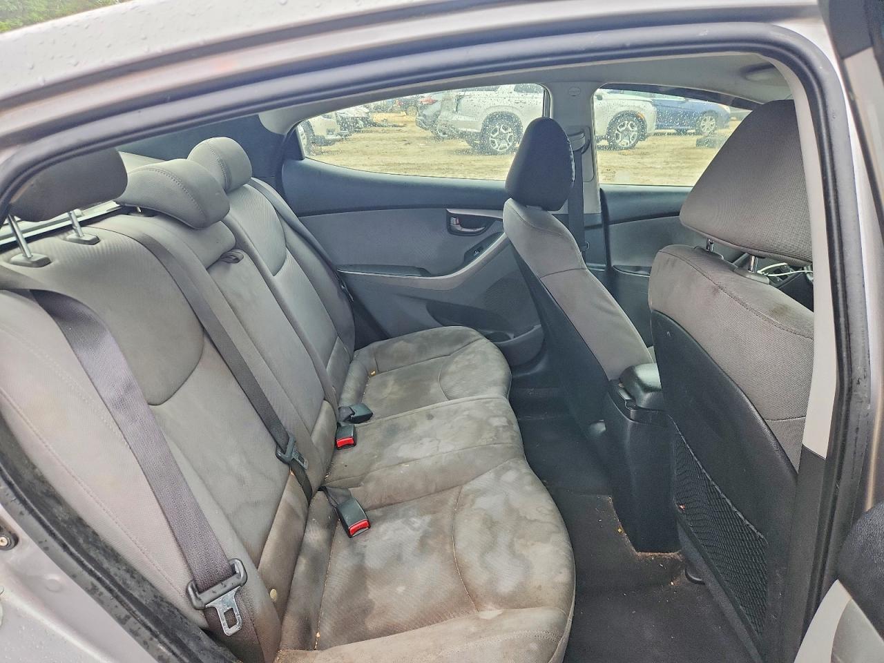2011 Hyun Elantra Limited Gray vin: KMHDH4AE2BU151134