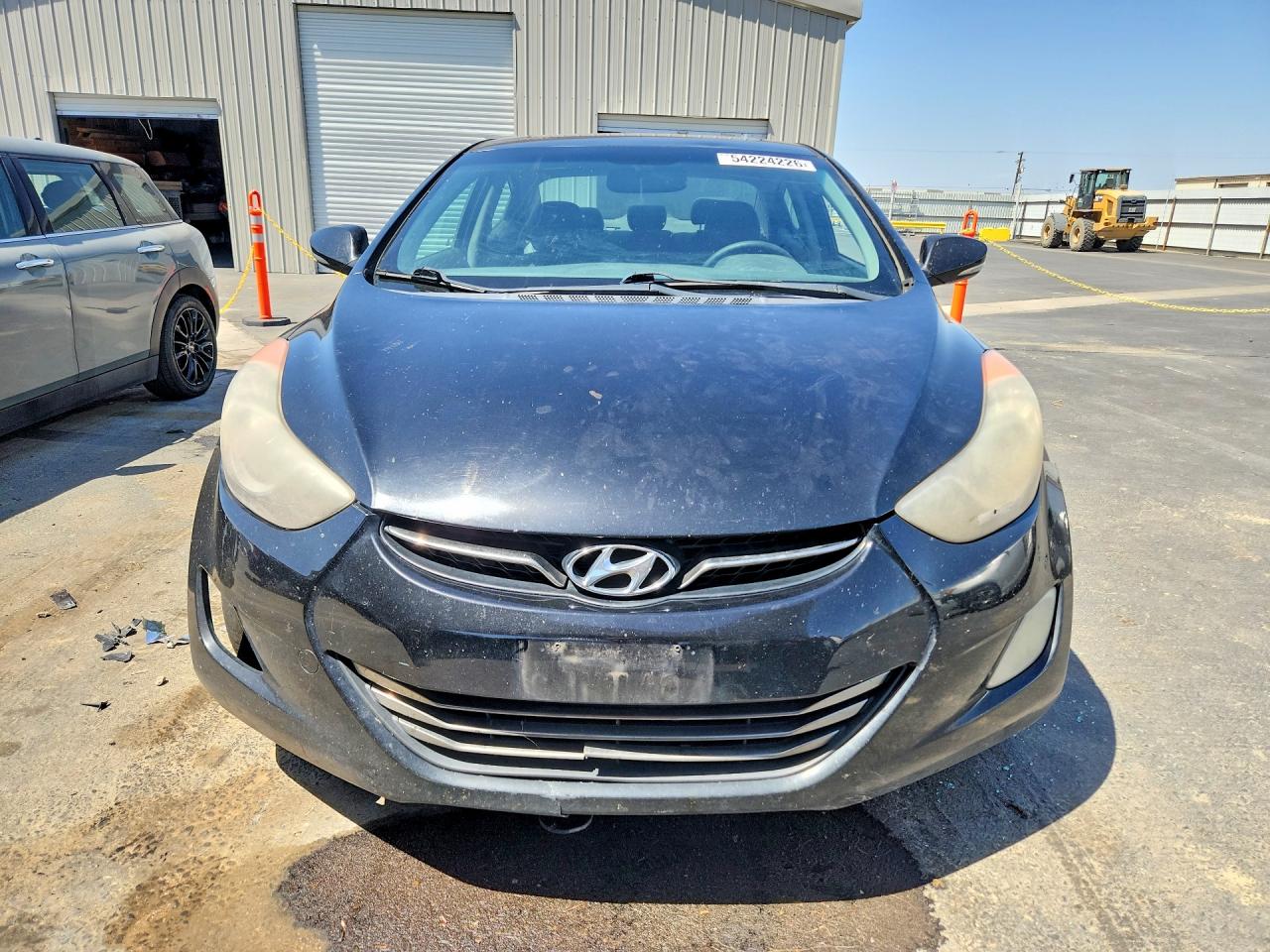 2011 Hyundai Elantra Limited Black vin: KMHDH4AE2BU157600