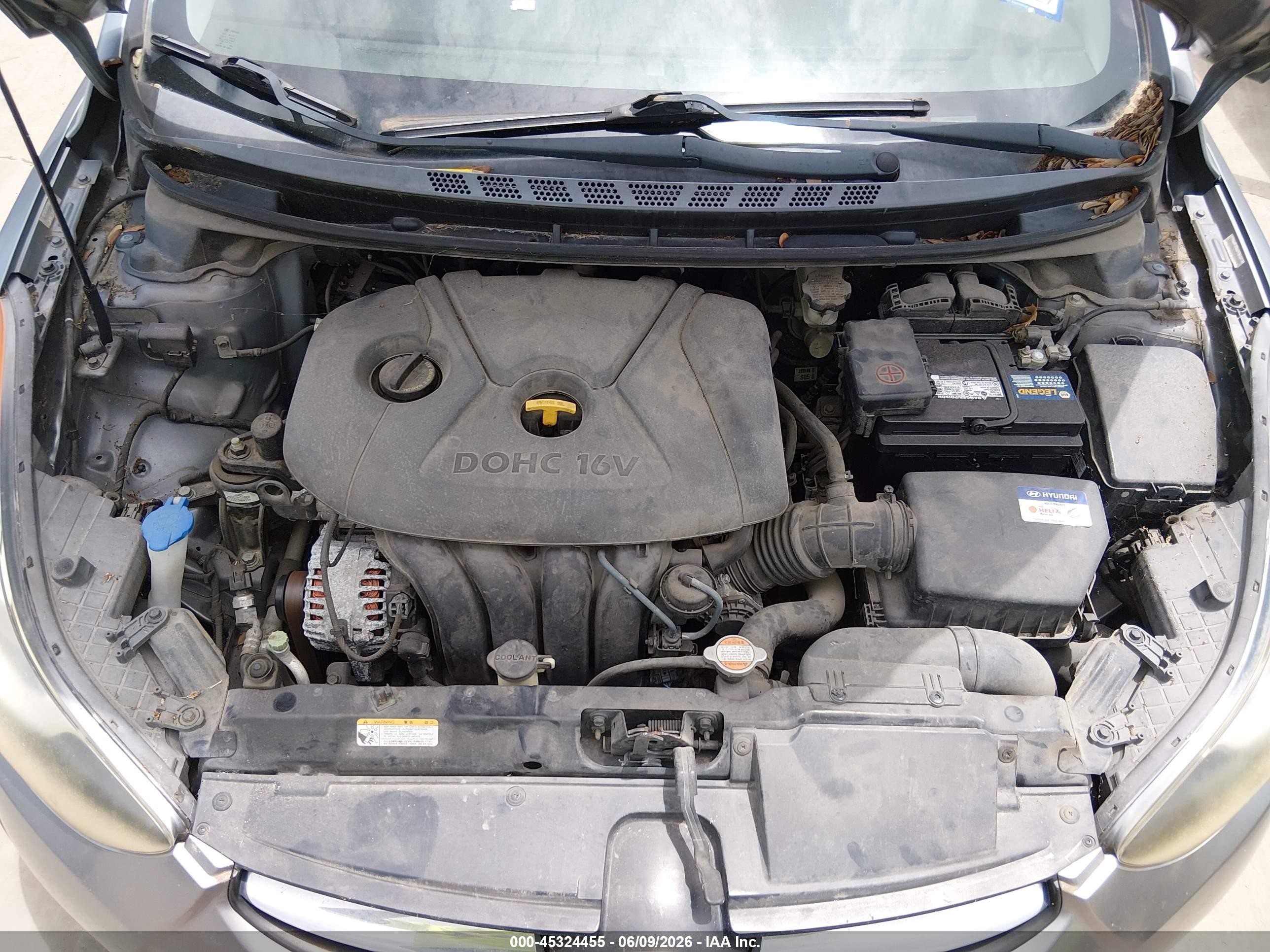 2011 Hyundai Elantra Gls (ulsan Plant) Silver vin: KMHDH4AE2BU160710