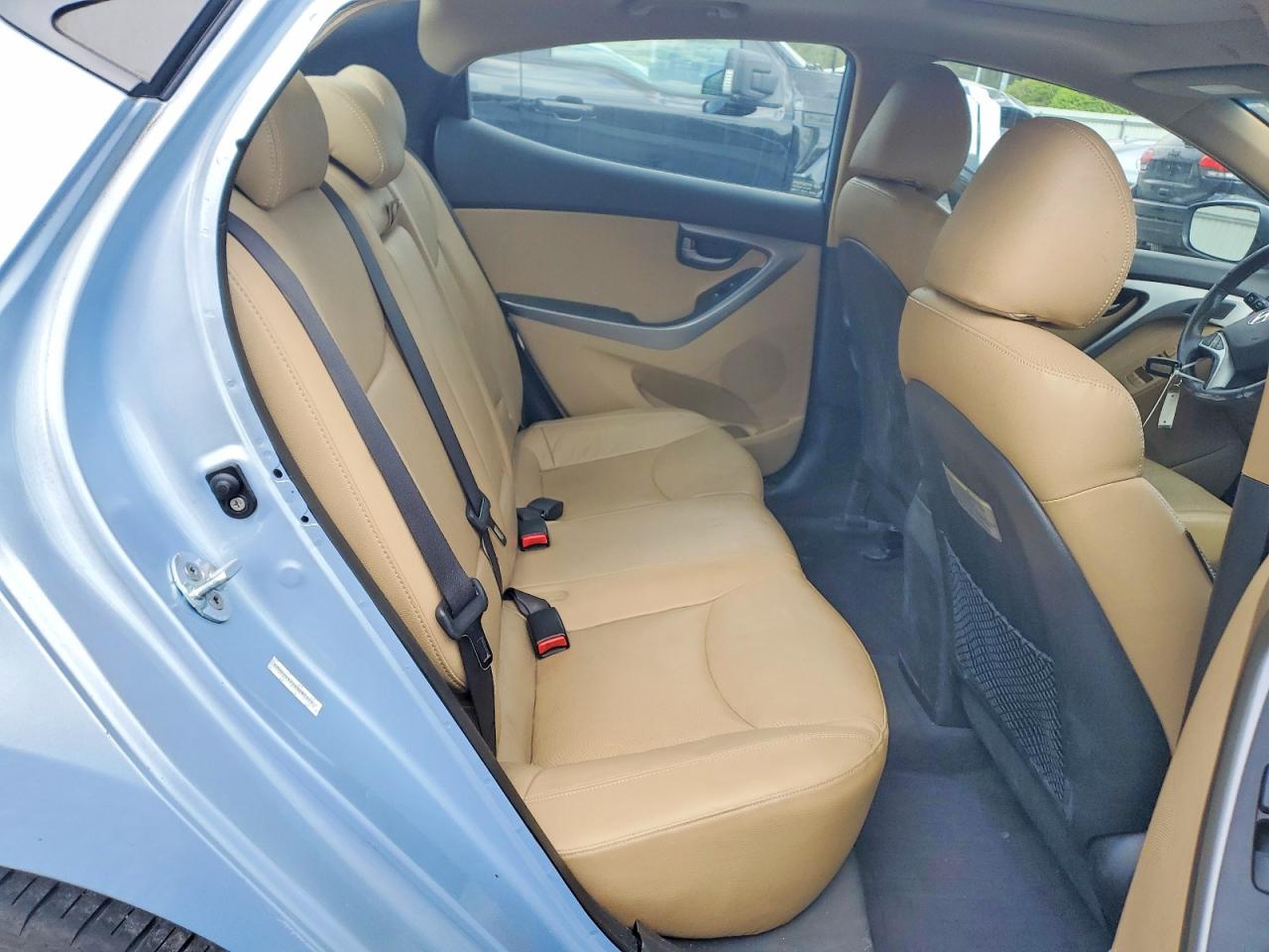 2012 Hyundai Elantra Limited Blue vin: KMHDH4AE2CU203329