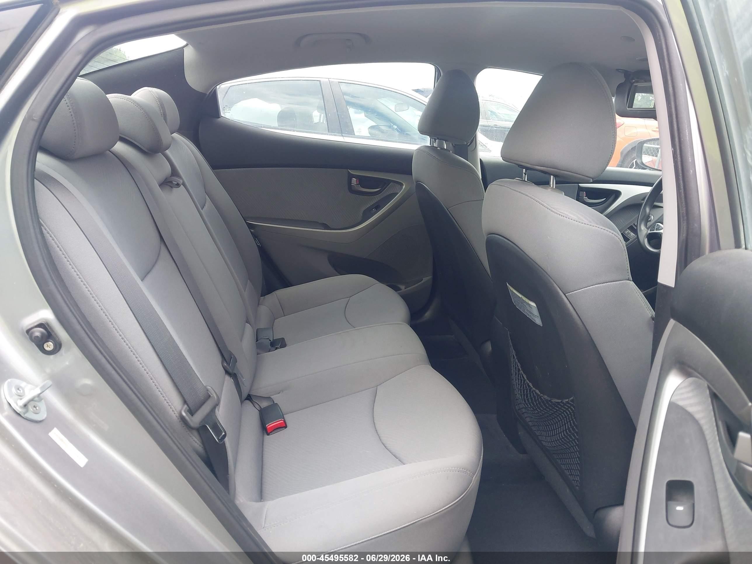 2012 Hyundai Elantra Gls (ulsan Plant) Серый vin: KMHDH4AE2CU211253