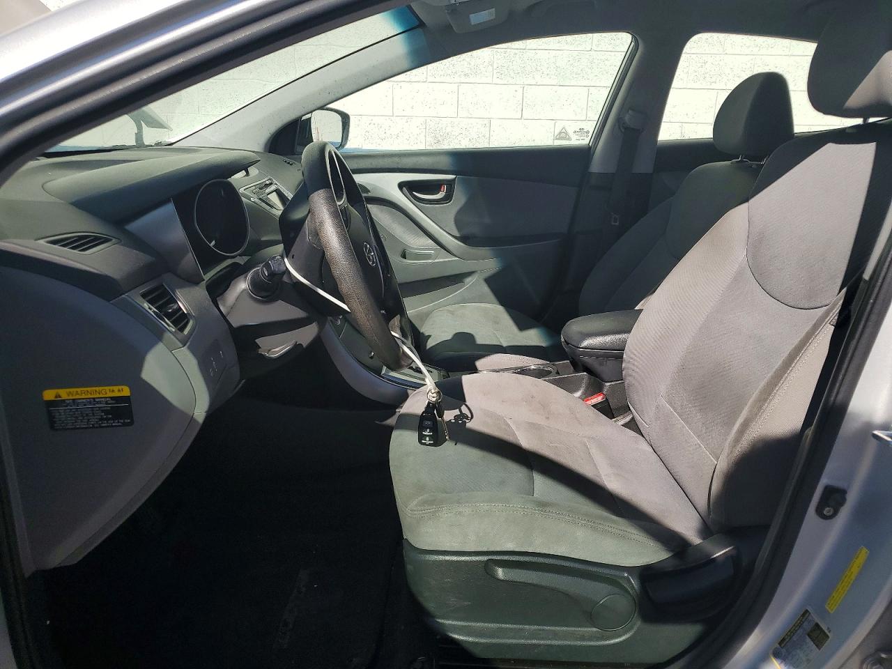2012 Hyundai Elantra Gls Silver vin: KMHDH4AE2CU228702