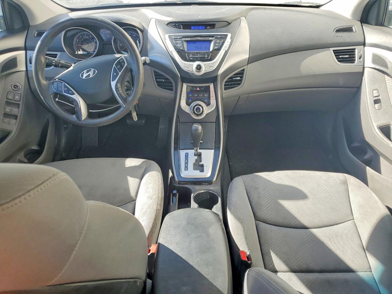 2012 Hyundai Elantra Gls Silver vin: KMHDH4AE2CU228702