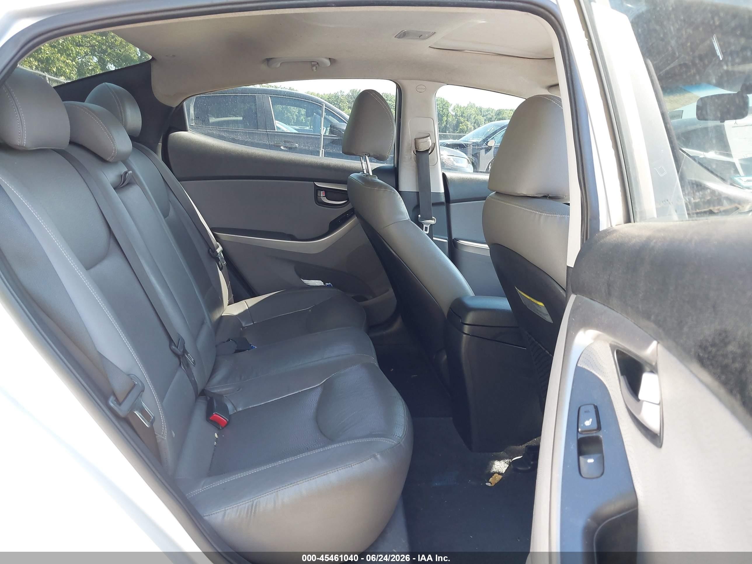 2012 Hyundai Elantra Limited (ulsan Plant) Silver vin: KMHDH4AE2CU240946