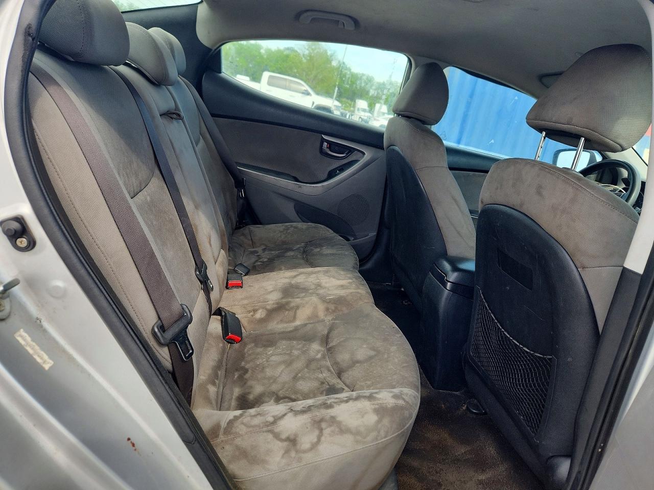 2012 Hyundai Elantra Gls Silver vin: KMHDH4AE2CU241045