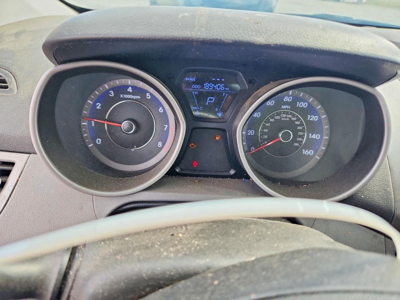 2012 Hyundai Elantra Gls Silver vin: KMHDH4AE2CU241045