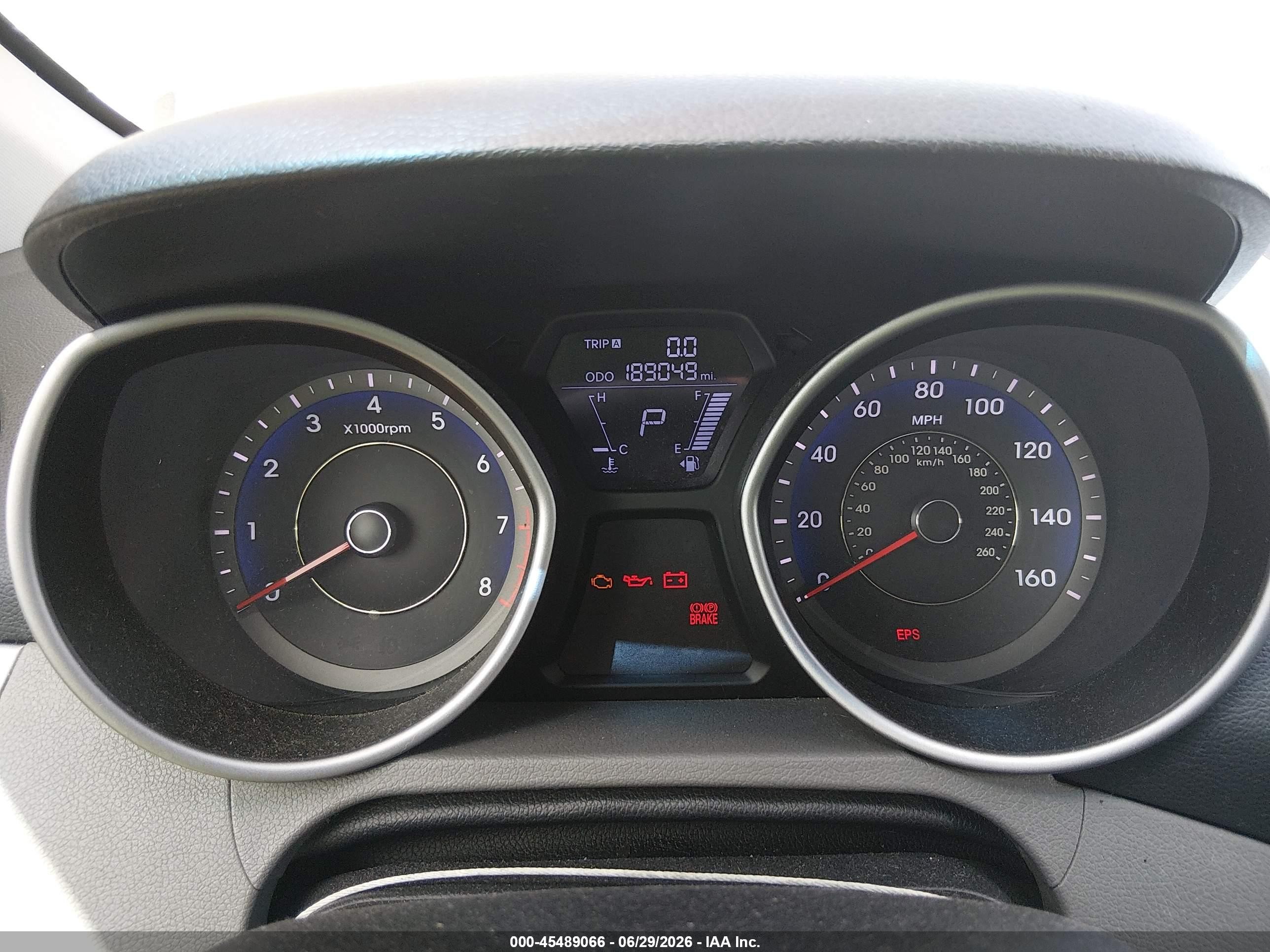 2012 Hyundai Elantra Limited (ulsan Plant) Серый vin: KMHDH4AE2CU246293